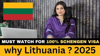 Lithuania Student VISA for Pakistani Students  Study in Lithuania without IELTS 2025 Full Process [upl. by Hoffmann]