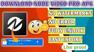 Node video pro app download without any problem  Text glow effect  MAX BD FFG GAMING [upl. by Willman]