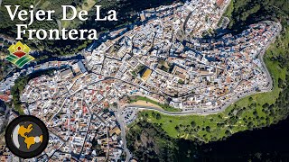 VEJER DE LA FRONTERA  Aerial Guide through one of the Most Beautiful Spanish Villages [upl. by Allison]