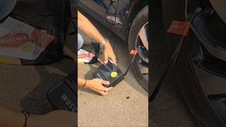 Woscher car tyre inflator woscher nittorai tyre car tyreinflator [upl. by Ahsetal]