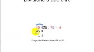 divisione a due cifre [upl. by Eliott]