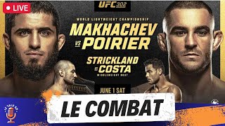 ISLAM MAKHACHEV vs DUSTIN POIRIER  UFC 302  LIVE [upl. by Ithsav]