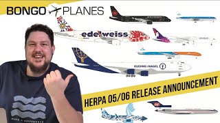 Plenty rereleases and retro stuff few highlights  Herpa Wings 0506 2024 release announcements [upl. by Ahsakat]