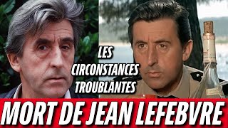 La mort troublante de Jean Lefebvre cinema star [upl. by Dougald119]