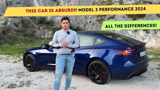 YOU HATE IT FOR NO REASON 🔥But NEW TESLA Model 3 Performance 2024 is really FAST [upl. by Ynnal]