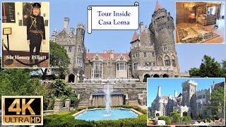 Casa Loma Castle Tour in Toronto  4K [upl. by Farmelo650]