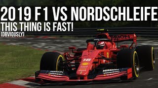 Taking On The Nordschleife In A 2019 Formula 1 Car [upl. by Creight]