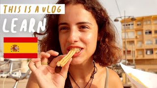 LEARN SPANISH with This VLOG 🇪🇸 w subtitles [upl. by Couchman]