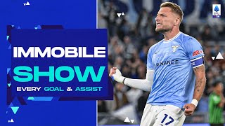 Ciro Immobile Show  Every Goal amp Assist  Serie A 202223 [upl. by Sumedocin]