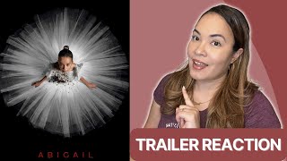 Abigail Trailer Reaction  Starring Melissa Barrera Kathryn Newton [upl. by Ostap475]