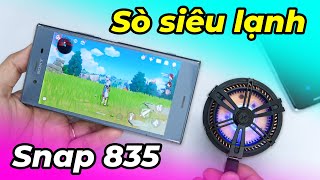 2022 Test game Sony Xperia XZ1 Gắn sò quẩy Genshin Impact trên Snapdragon 835 [upl. by Jeunesse576]