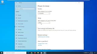 How to Change Screen Timeout Setting in Windows 10 Tutorial [upl. by Grosvenor]