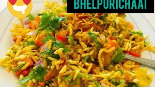 Bhel Puri Recipe Instant Snacks Indian Street Food homemade [upl. by Kalmick]