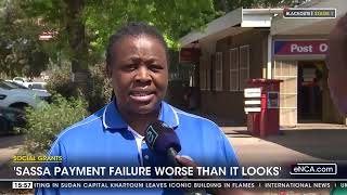 Social Grants  Sassa payments failure worse than it looks [upl. by Tarrel]