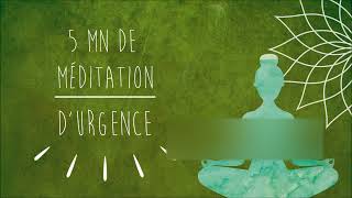 Méditation durgence  Crise dAngoisse dAnxiété Attaque de Panique [upl. by Owades]