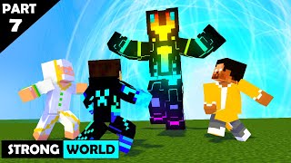 SEASON 6 PART 7 STRONG WORLD  JUST IN TIME MECHANICZ  HEROBRINE BROTHERS [upl. by Joaquin]