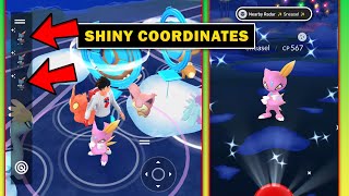 Pokémon Go Unlimited Shiny Pokemon Nest Coordinates  Pokemon Go Best Shiny Pokemon Tracker [upl. by Donaghue14]