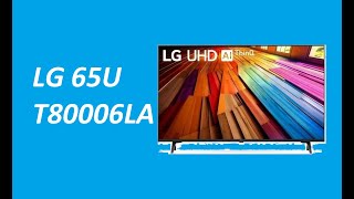 LG 65UT80006LA  краткий обзор [upl. by Darton]