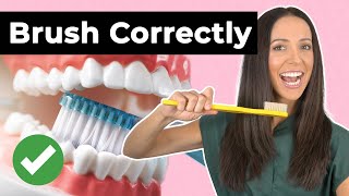 How To Brush Your Teeth Correctly [upl. by Abana]