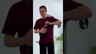 Glued water bottle prank on husband funny couple comedy [upl. by Ennairam921]