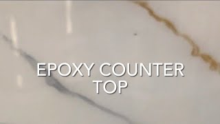 Second Attempt Stone Coat Epoxy Marble Countertops [upl. by Ahiel]