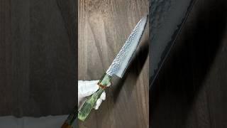 Sakai Takayuki 33Layer VG10 Damascus Gyuto Knife 210mm with Stabilized Hybrid Wood Handle suI [upl. by Inverson]