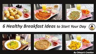 6 healthy and quick breakfast ideas For Beginners [upl. by Trebleda290]