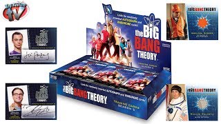 The Big Bang Theory Season 5 Trading Cards Box Break Cryptozoic [upl. by Yrocaj]