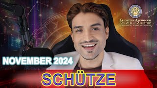 SCHÜTZE MONATSHOROSKOP NOVEMBER 2024 ZEHNSTERN ASTROLOGIE [upl. by Ecirtram]