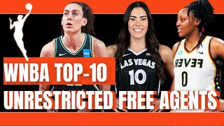 WNBA TOP 10 2025 FREE AGENTS AND PREDICTIONS [upl. by Ecienaj593]