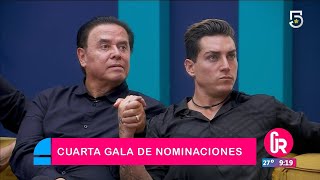 Cuarta gala de nominaciones en La Casa de los Famosos México 2  Gente Regia [upl. by Elay]