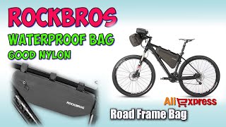 Rockbros Frame Bag 3L ♦ Вело сумка внутрь рамы Распаковка и обзор [upl. by Elpmid]