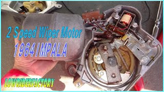 1964IMPALA twospeed windshield wiper 修理 [upl. by Anayek25]