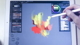 Ipad pro Paintstorm studio demo [upl. by O'Brien]