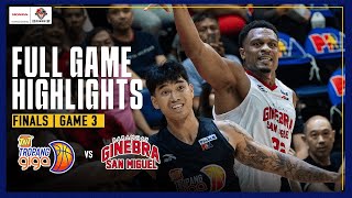 TNT vs BRGY GINEBRA  FULL GAME 3 FINALS HIGHLIGHTS  PBA SEASON 49 GOVERNORS CUP  NOV 1 2024 [upl. by Kosey]