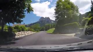 Driving in France  EvianlesBains to Bernex HauteSavoie 74 [upl. by Liam947]