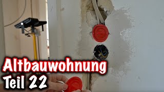 Leitungen einführen  Elektrik in Altbauwohnung erneuern ElektroM [upl. by Marilyn]