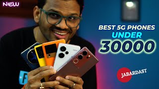 TOP 5 Best 5G Phones Under 30000 in 2024 l Best Mobile Under 30000 [upl. by Pitarys973]