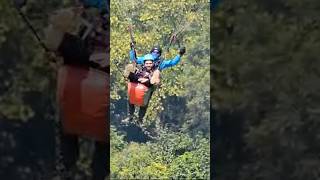 Crash landing 😨😨😨😨 crash paragliding mustwatch viralshort [upl. by Standice]