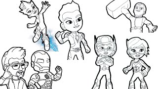 🔴🔴 Marvels SPIDEY and His Amazing Friends drawings with the new characters  compilado 6 [upl. by Spiro]