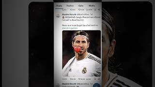 Real Madrid rejected Ramos 💔 shorts viralvideo funny trending football [upl. by Atikkin]