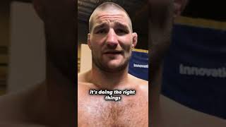 Sean Strickland on his first title defense against Dricuss Du Plessis  UFC 297 [upl. by Durwood]