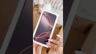 UNBOXING IPHONE 16 pro MAX 😱 iphone16 unboxing asmr [upl. by Eissert]