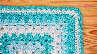 Easiest Crochet Border  Prettier than the name suggests VERY simple beginner friendly Crochet [upl. by Sink872]