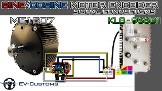 Sine  Cosine Encoder Signal Connections from ME1905 Motor to Kelly Controller KLS96601 [upl. by Havener990]