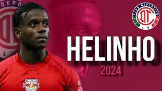 Helinho Bienvenido a TOLUCA  Mejores Jugadas  Goles [upl. by Llehcam]