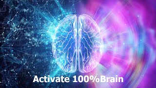 Activate 100 of Your Brain and Achieve Everything You Want  Brain Neuroplasticity  432 hz [upl. by Siubhan]