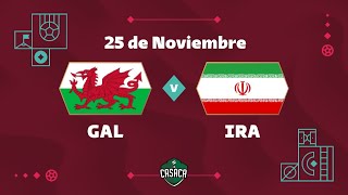 🚨 ENORME TRIUNFO DE IRÁN 20 vs GALES MUNDIAL QATAR 2022 [upl. by Repip]