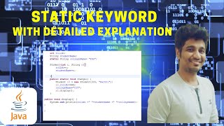 Java Static Keyword  Java Course in Tamil [upl. by Angeli]