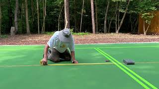 Building a Pickleball Court [upl. by Nivrae654]